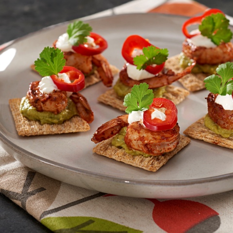 TRISCUIT Shrimp Tostada Bites