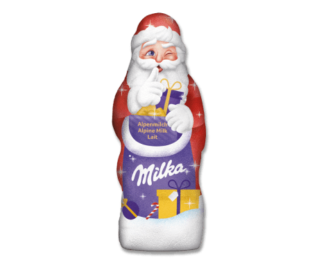 Milka Weihnachtsmann Alpenmilch 175g