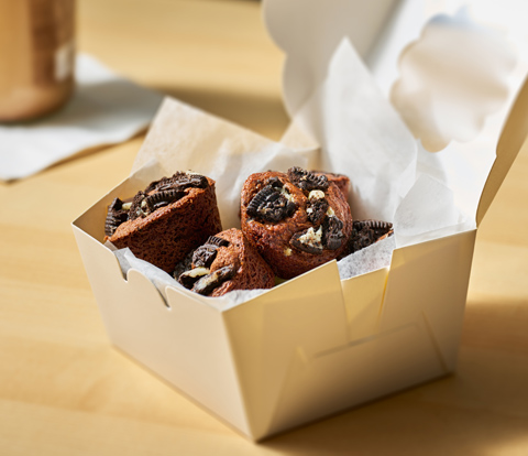 OREO Parçacıklı Brownie Lokmaları