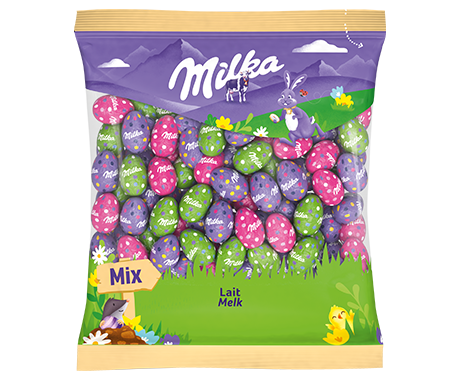 Mix Melk / Melk 1Kg (Melk / Melk-Hazelnoot-Biscuit)