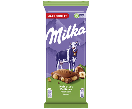 Milka Noisettes Entieres 200G