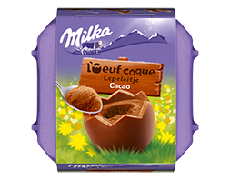 Milka Oeufs Coques Cacao 136G