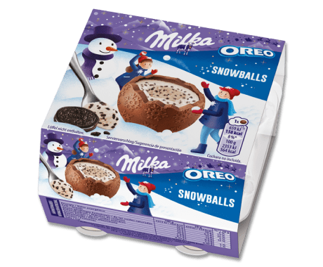 Milka Snowballs Oreo 112g