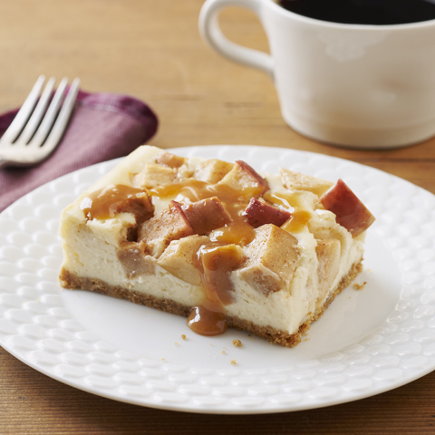 HONEY MAID Caramel-Apple Cheesecake