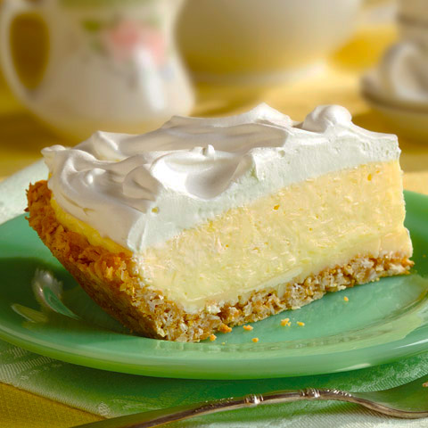 White Chocolate-Coconut Cream Pie