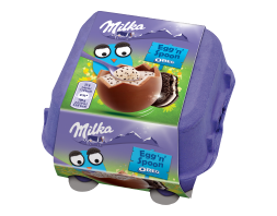 Milka Egg 'N' Spoon Oreo 4 X 32G