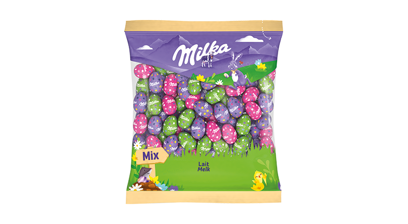 Milka Petits Oeufs De Pāques Mix Lait 1kg