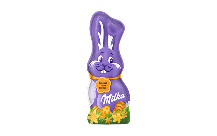 Milka Lapin Lait Croustillant 95G