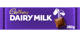 Cadbury Dairy Milk Chocolate Bar 280g