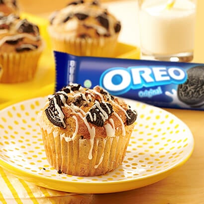 FLUFFY OREO MUFFIN