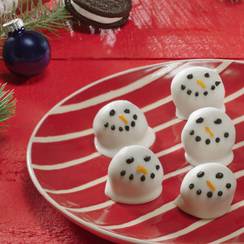 Snowman's OREO Cookie Balls