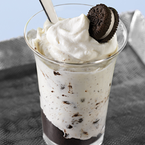 OREO Cookies & Cream No-Bake Cheesecake Parfaits