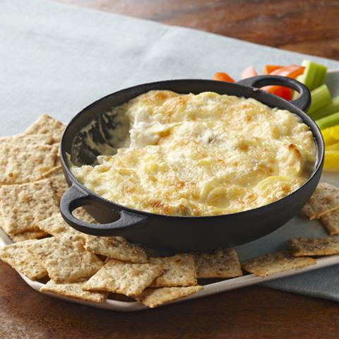 WHEAT THINS Hot Artichoke Dip