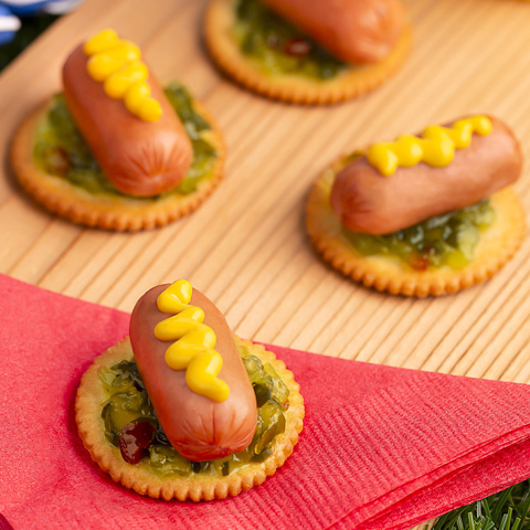 Bouchées de hot dog RITZ