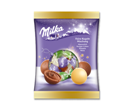 Milka Feine Kugeln Mischung 136g