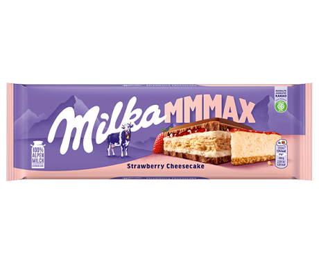 Milka Strawberry Cheesecake 300G