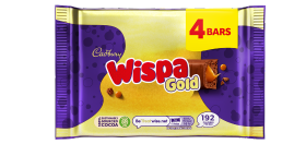 Cadbury Wispa Gold 4pk 153.2g