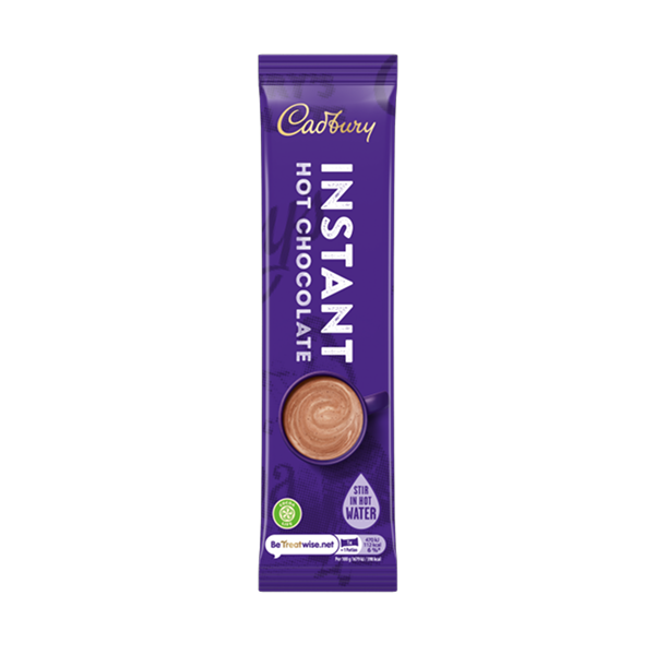 Cadbury Instant Hot Chocolate Sachets 30 x 28g (840g) OR 50 x 28g (1.4kg)