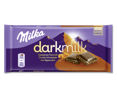 Milka Dark Milk Sós Karamellás 85G