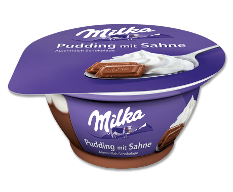 Milka Pudding mit Sahne Alpenmilch 130g