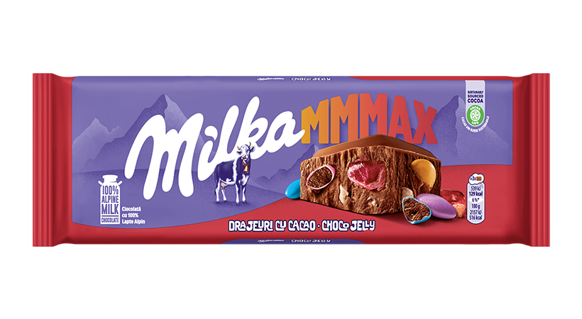 Milka Mmmax Drajeuri cu cacao 250g