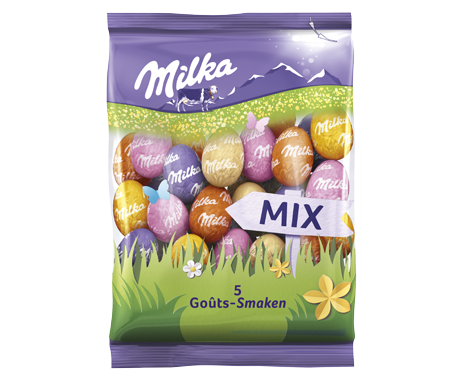 Milka Petits Oeufs Mix 5 Goûts 350G