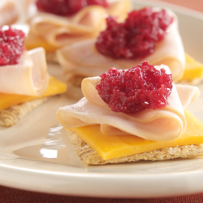 Bouchées festives TRISCUIT à la dinde