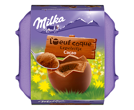 Milka Oeufs Coques Cacao 136G