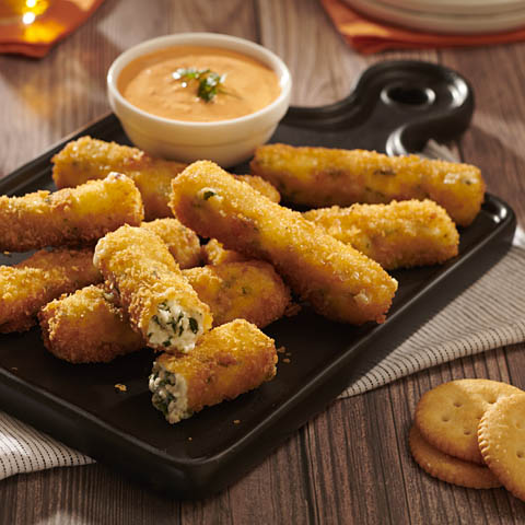 RITZ Spinach-Mozzarella Sticks