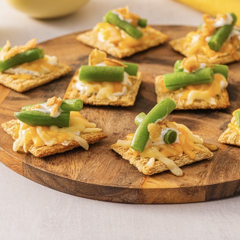 TRISCUIT Favourite Green Bean Onion Snackers