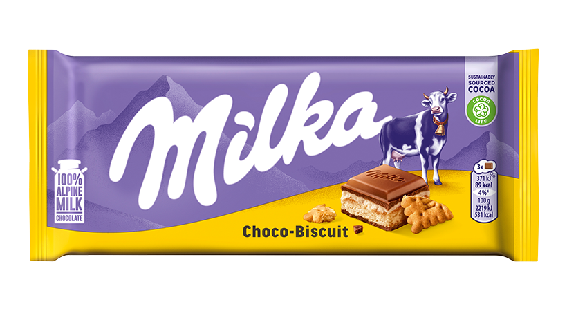 Milka Choco-Biscuit 100g