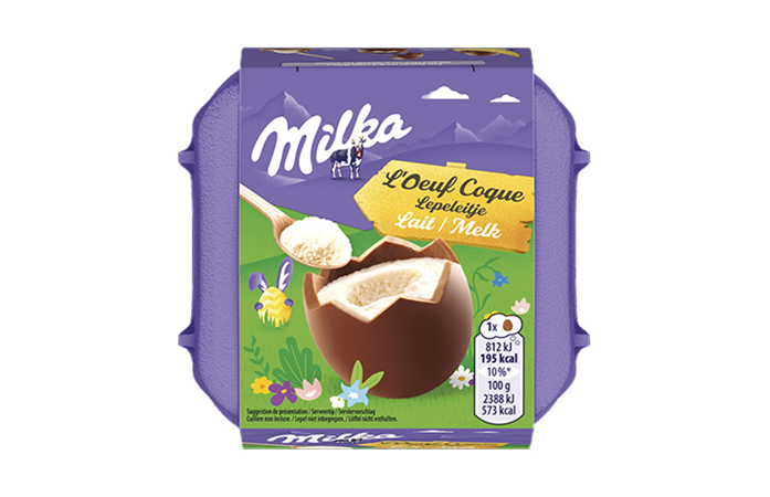 Milka Œufs Coques Lait 136g