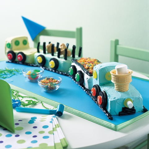 OREO Birthday Train Cake