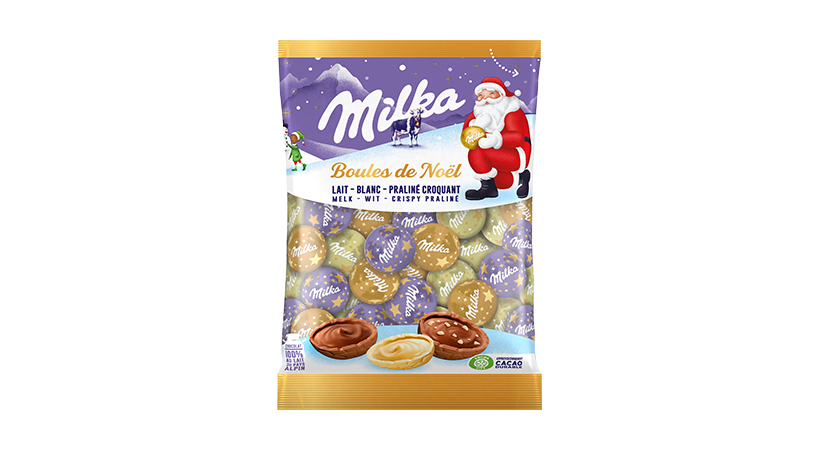 Milka Boules de Noėl 350g
