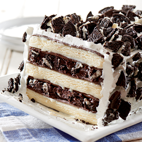 OREO & Ice Cream Sandwich Cake