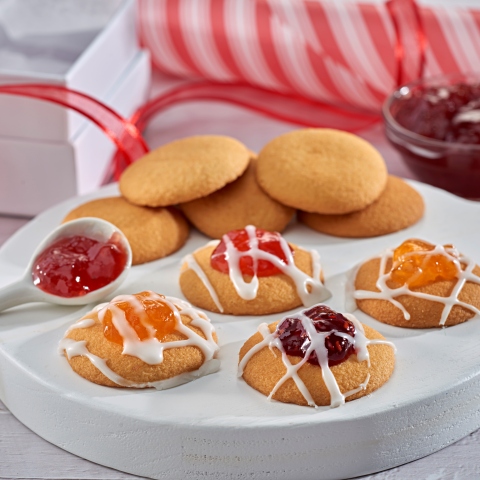 NILLA No Bake Thumbprint Cookies
