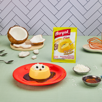 Flan de Coco Royal ¡Divertido y especial!