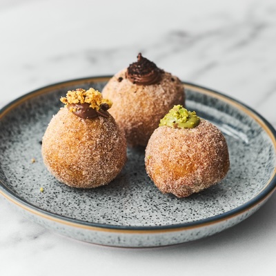 Stuffed Dough Bites with Cadbury® Ganache