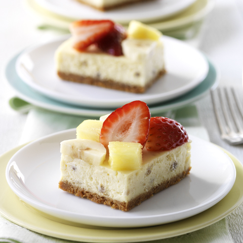 HONEY MAID Banana Split Cheesecake Squares