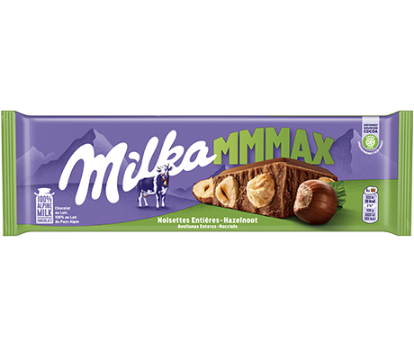 Milka Mmmax Noisettes Entieres 270G