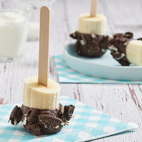 Bouchées OREO glacées à la banane