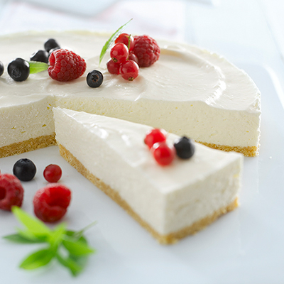 Blitzschneller Cheesecake