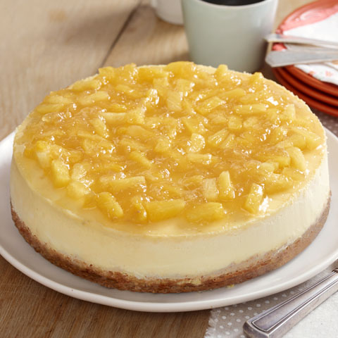 Pineapple-Topped New York Cheesecake