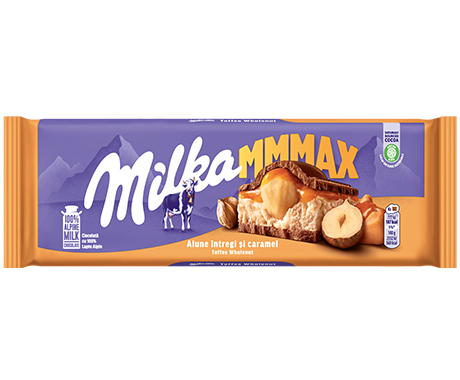 Milka Alune Intregi Caramel 300G