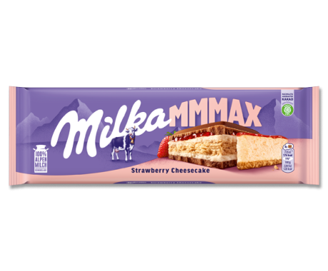 Milka Mmmax Strawberry Cheesecake 300g