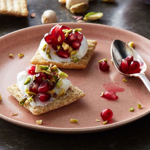 Bouchées TRISCUIT au yogourt et aux pistaches