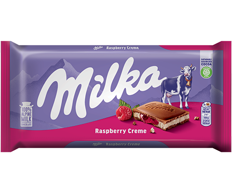 Milka Raspberry Creme 100G