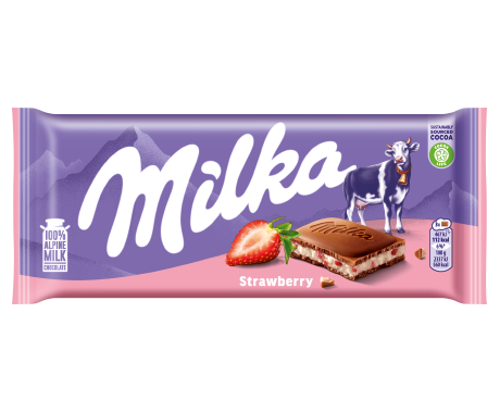 Milka Strawberry 100G