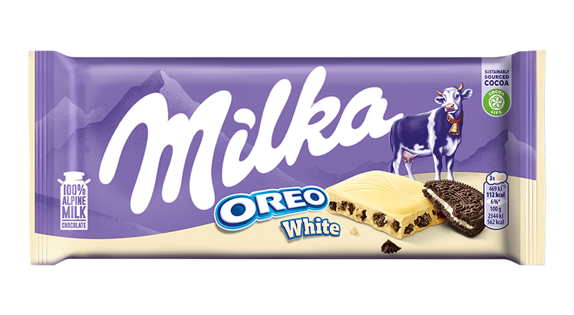 Milka Oreo White 100g