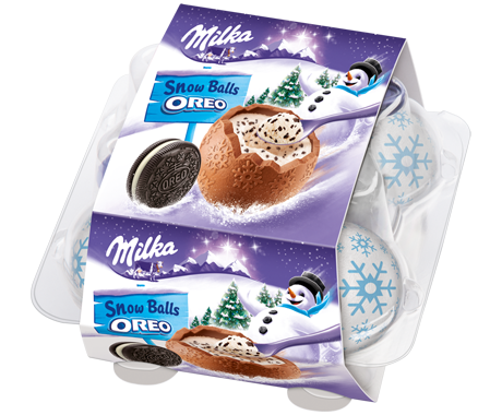 Milka Snowballs Oreo 112G